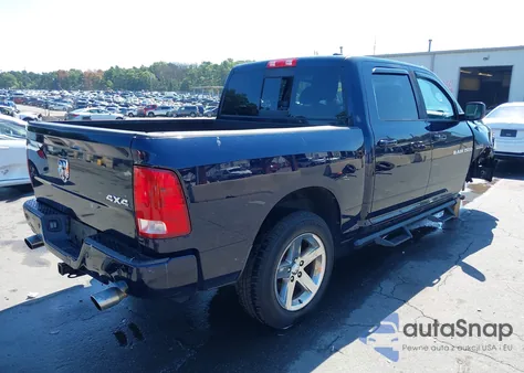 2012 Ram 1500 Sport z USA, uszkodzony, nr VIN 1C6RD7MTXCS186591